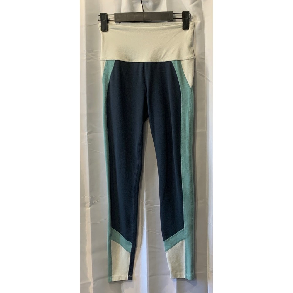 Beyond Yoga Women's Size S Navy Blue High Waisted Activewear Workout Leggings